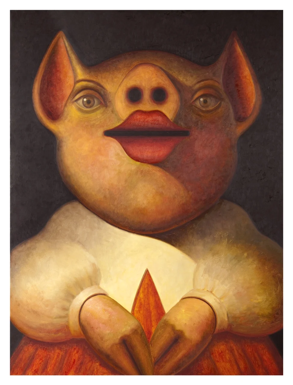 Relic, 2014. Oil on canvas, 64 x 48 inches.