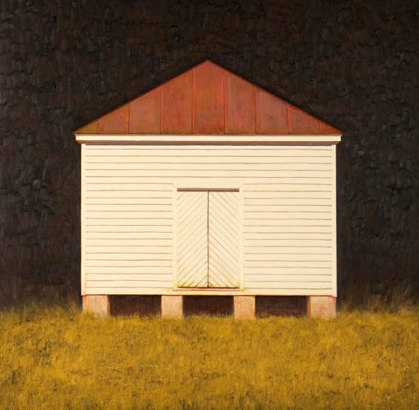Outbuilding, 2020. Oil on canvas, 30 x 30 inches. OTB Fine Art. 