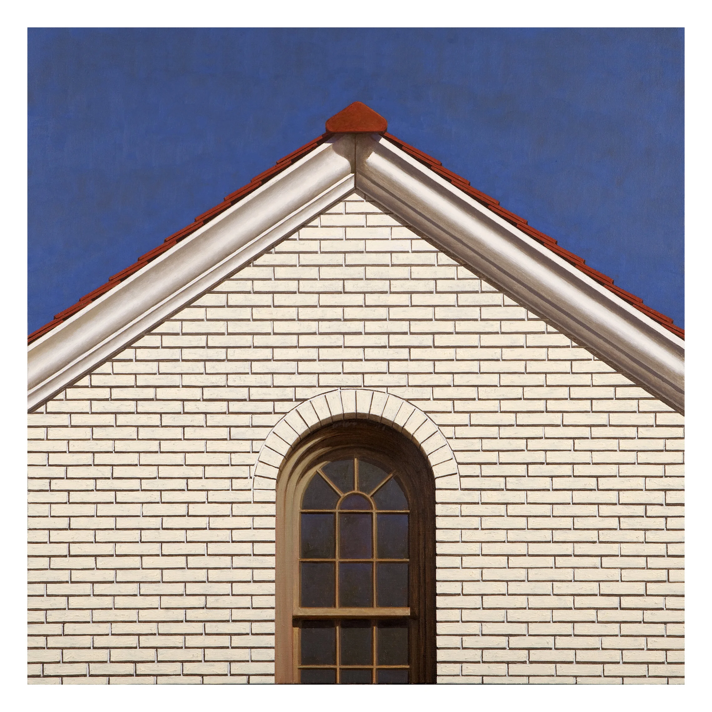 DuPree House, 2021. Oil on canvas. 30 x 30 inches. Private Collection. 