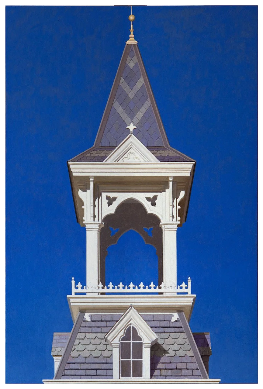 Victorian, 2021-2022. Oil on canvas, 36 x 24 inches. Private Collection. 