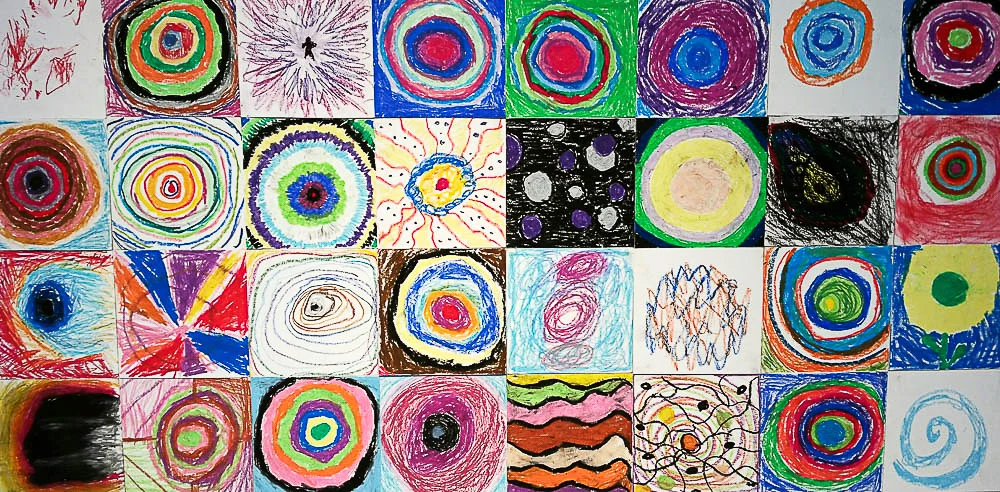 Kandinsky Circles, collaborative piece
