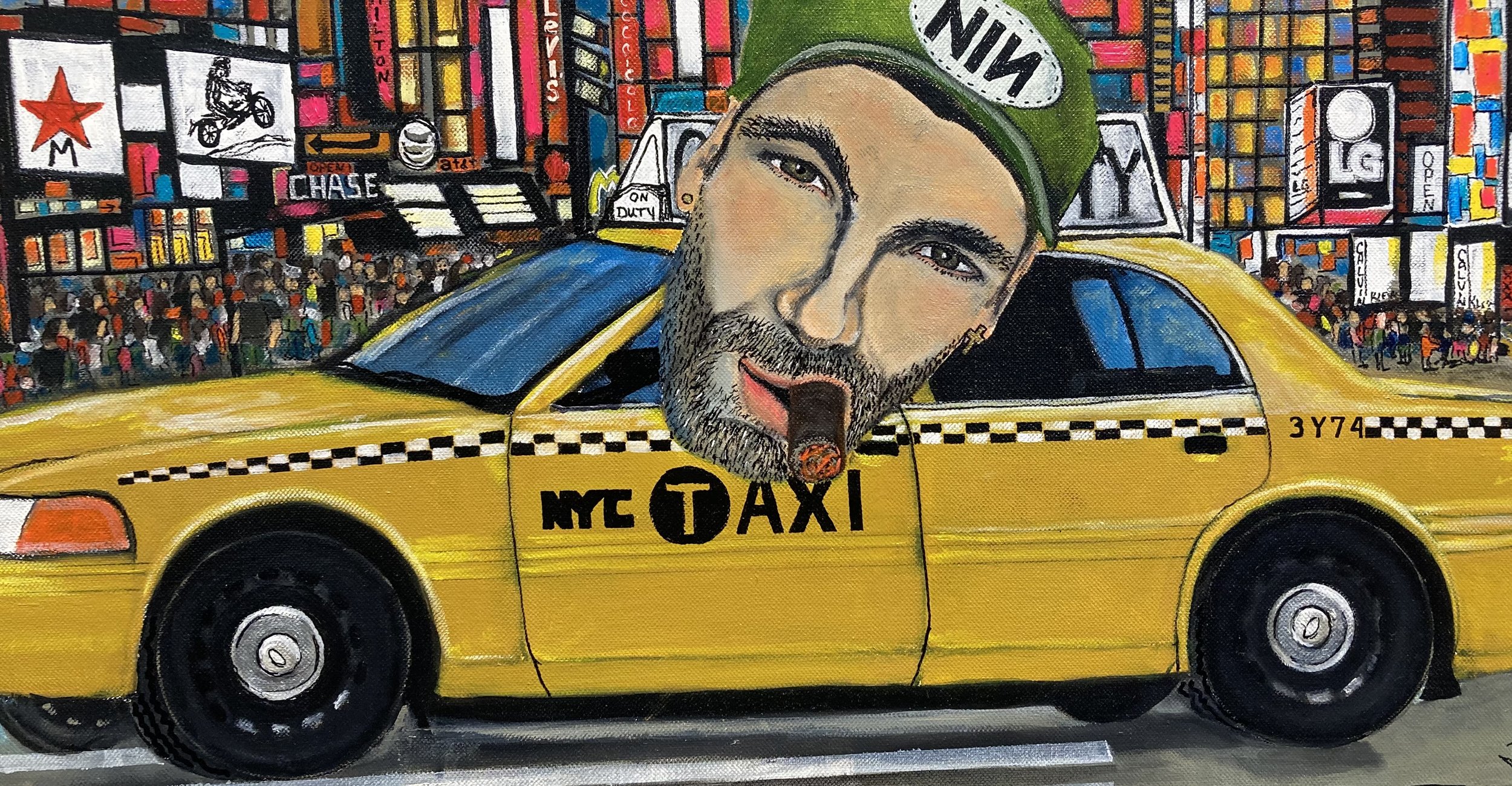 Hot Taxi and Fast Men #1 by Marty Wiess ( 2022 President's Show Icons Honorable Mention Recepient) .jpg