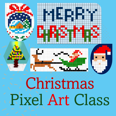 Christmas Pixel Art Class