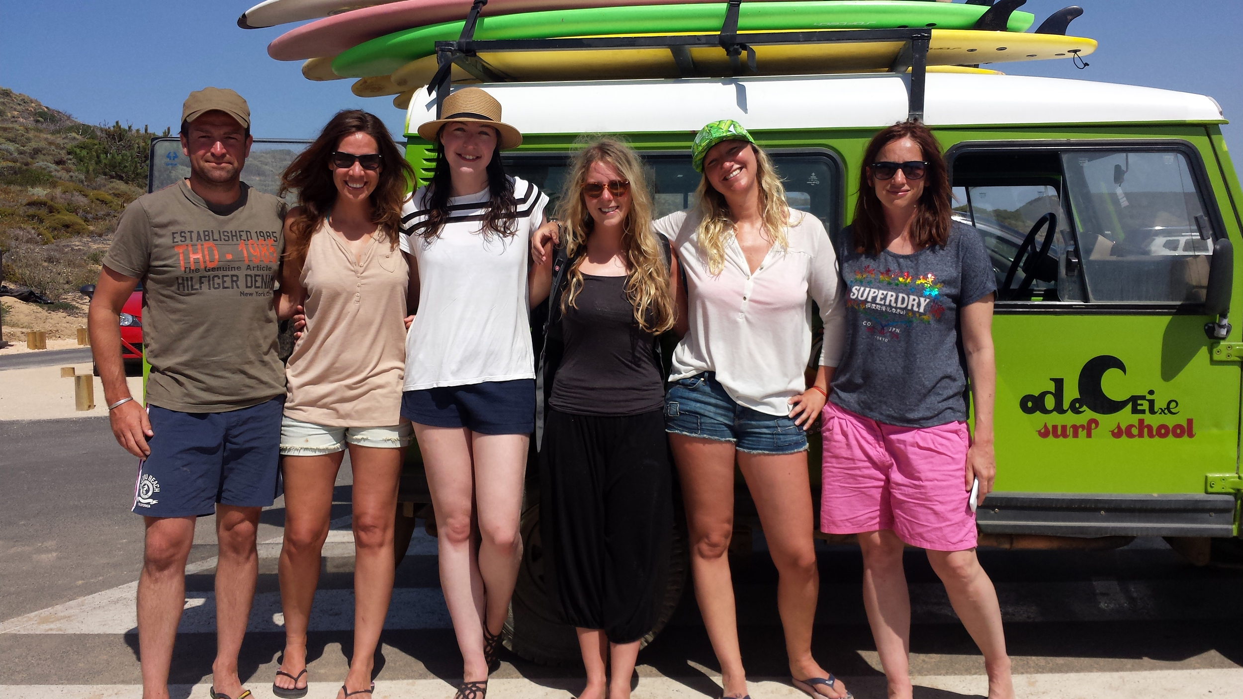 James, Esther, Jennifer, Alex, me and Harriet. The great people I spent the week with. Thanks guys!