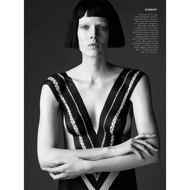  Assisting Anastasia Durasova @ The Wall Group for Veoir Magazine 
