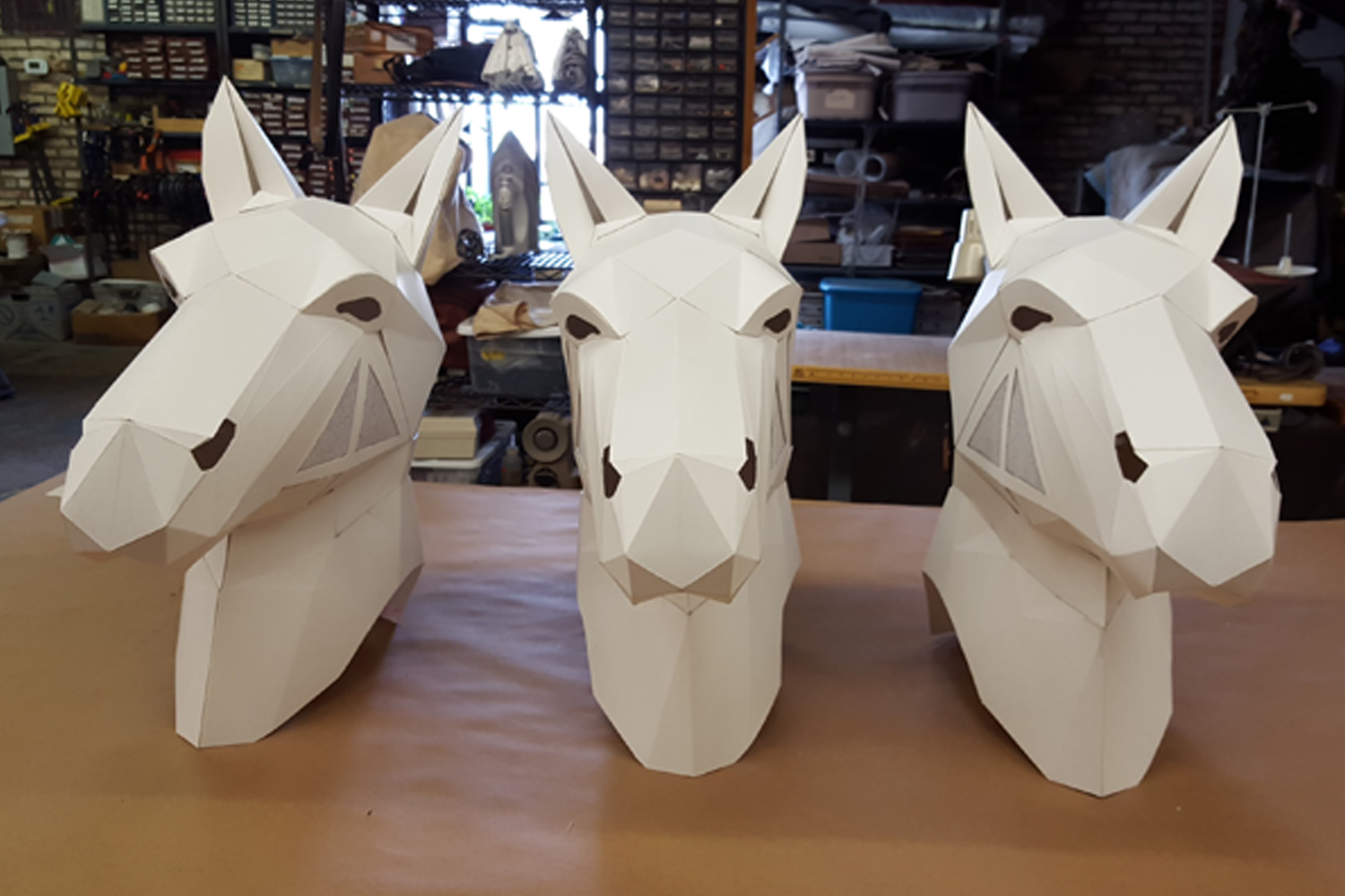 Paper Horse Mask