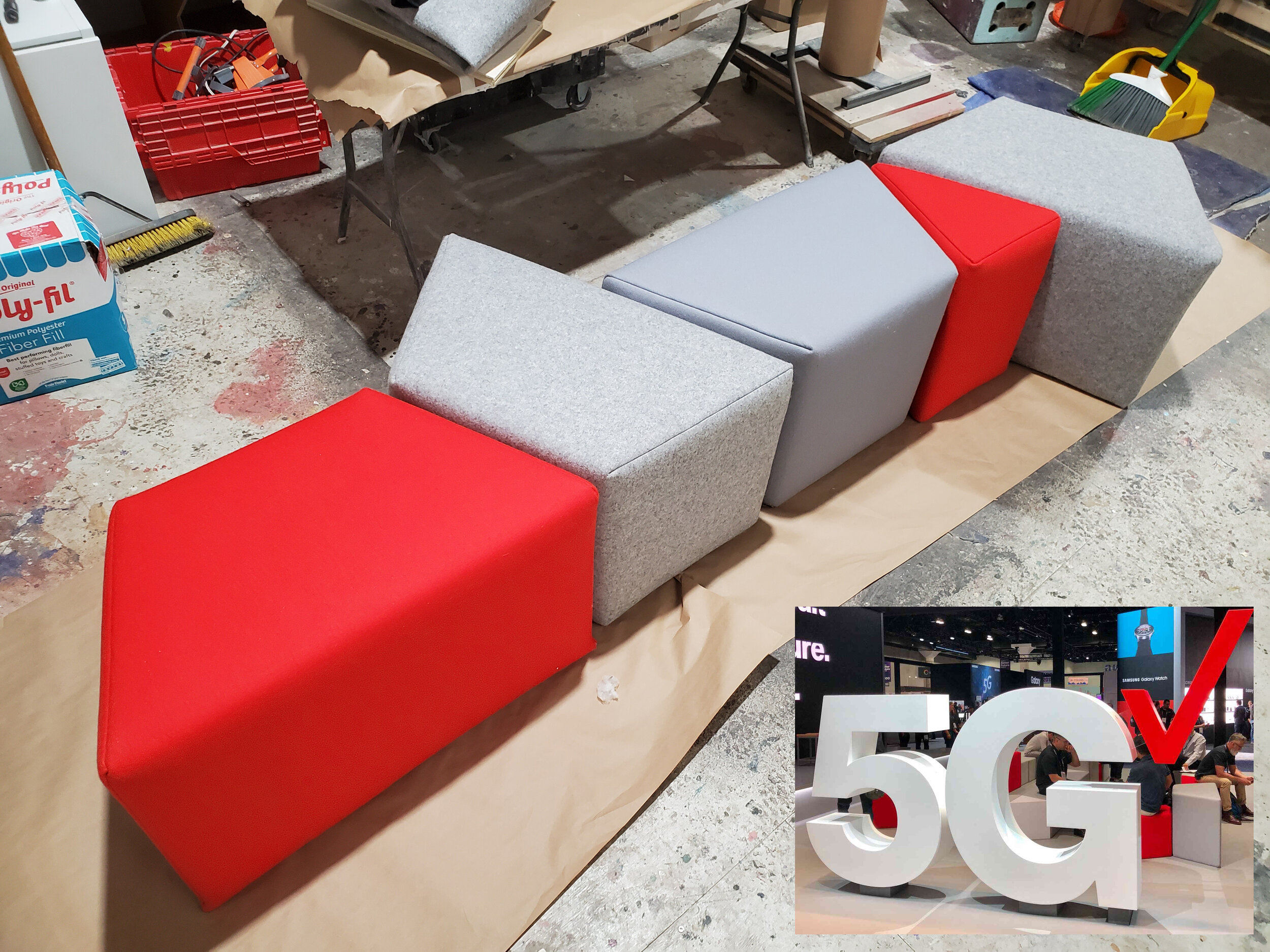 Verizon 5G promotion Bus - New York City