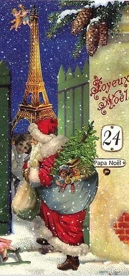 Vintage French postcard