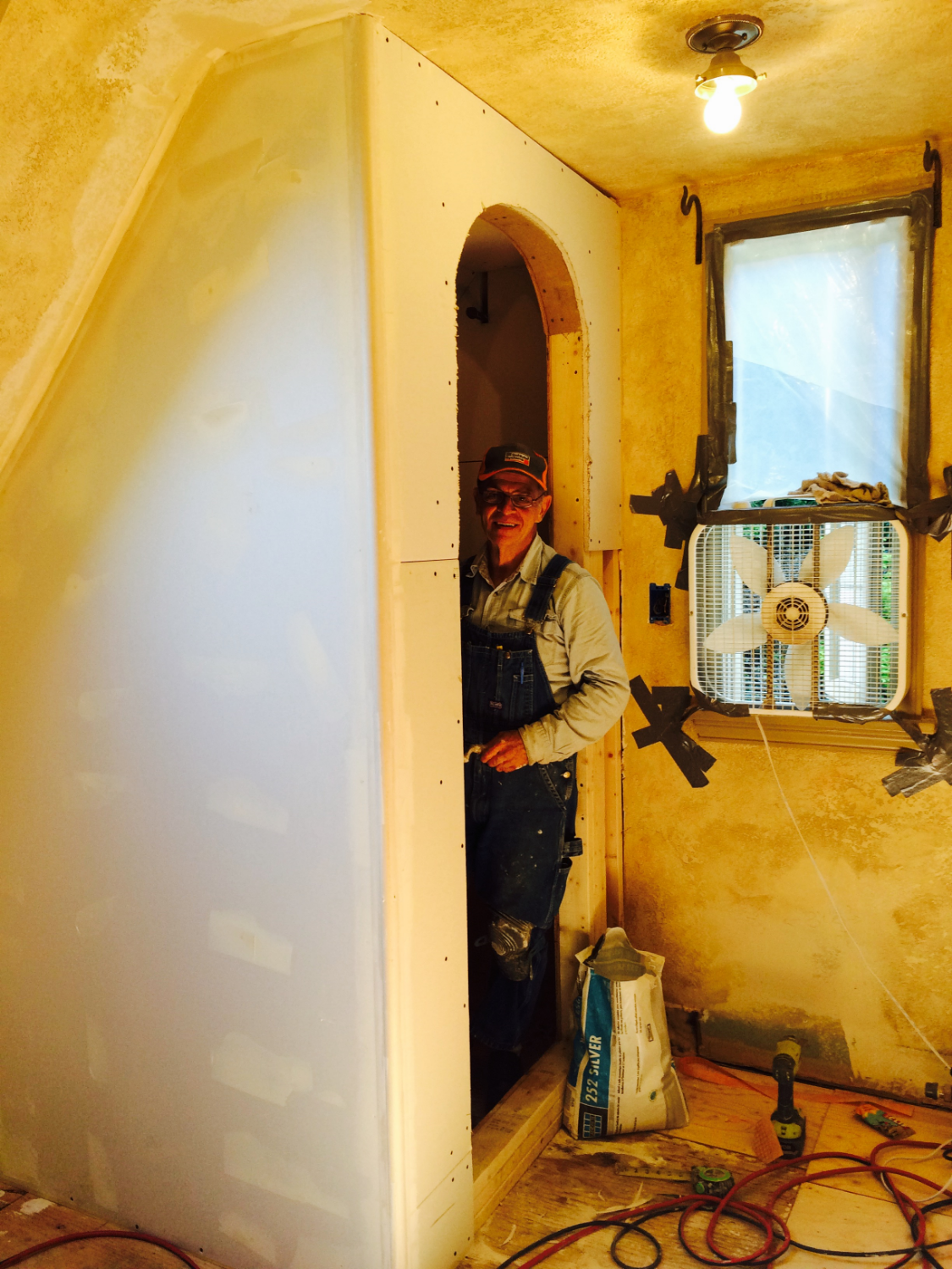 John Cosfol, master tiler