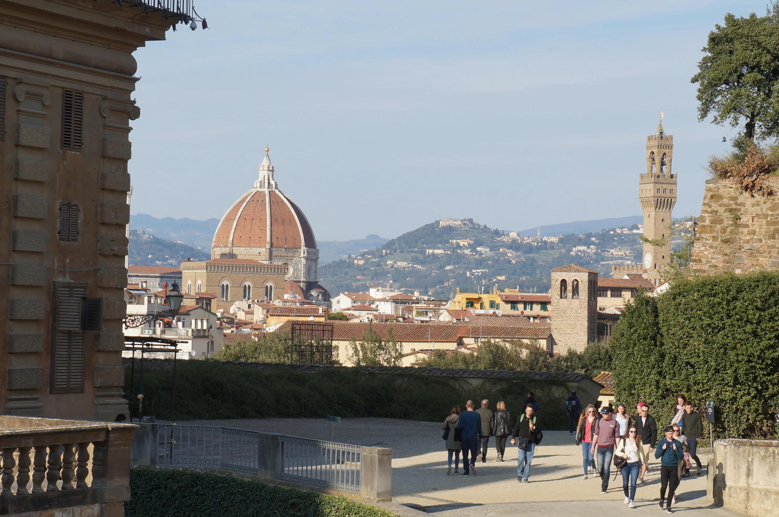 ....and from the Boboli gardens