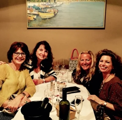 Fab 4 celebrating Tana's birthday