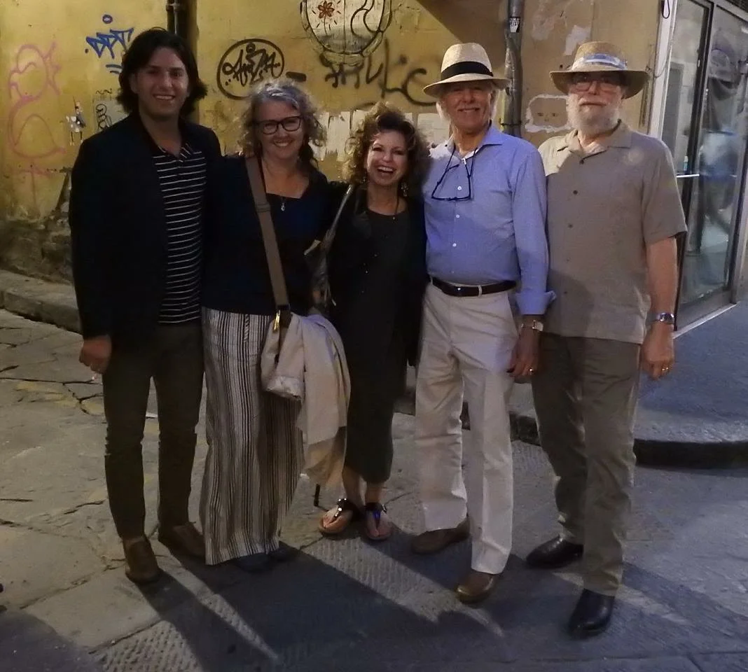 Our friends, Kathy and Steve Gleaves, had a very brief visit in Florence. We were thrilled that we were able to have dinner with them at Osteria delle Brache .