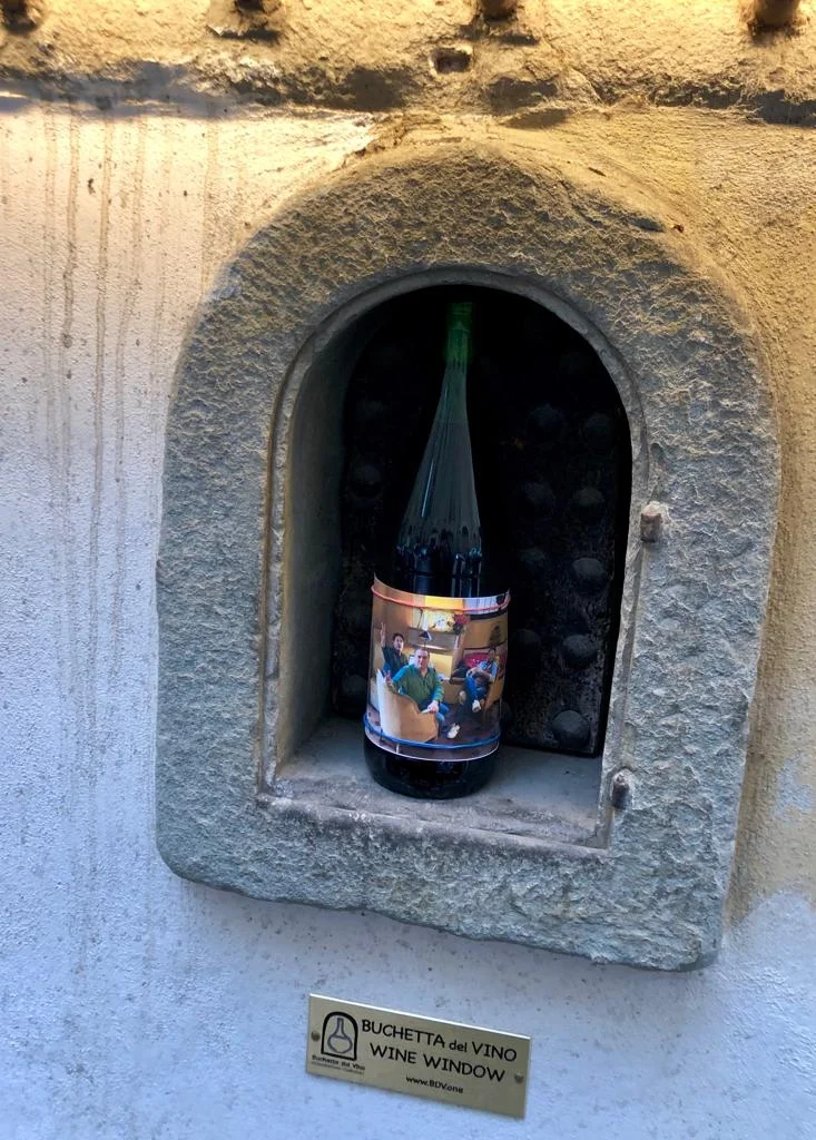 Bob discovered the fun of buying wine in bulk and it gave him great joy to make personalized labels and drop them off as Christmas gifts.