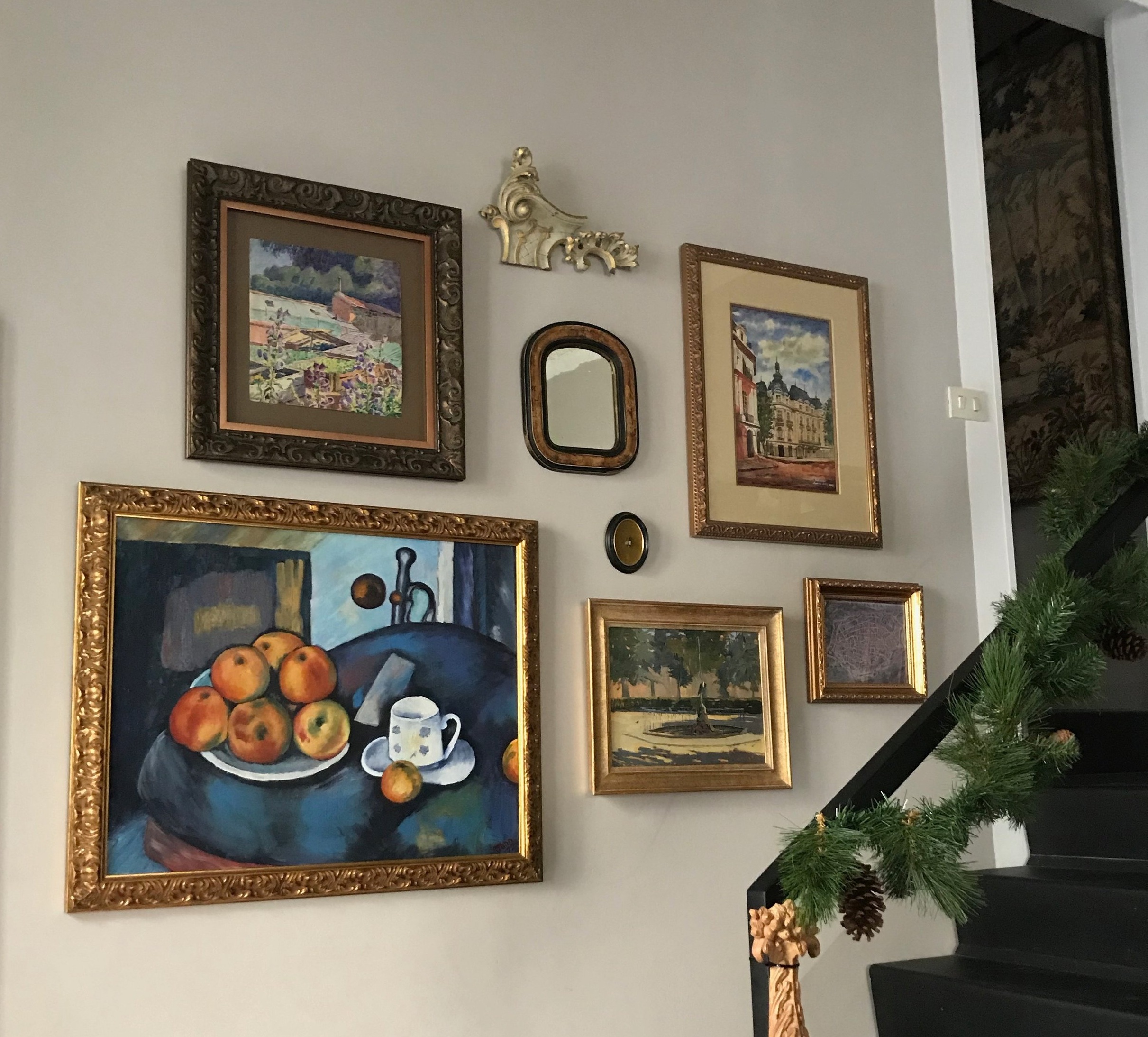 Tanvi’s painting has found a home on our gallery wall