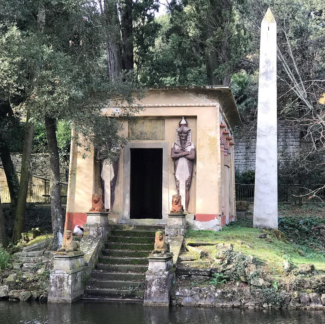 The giardino Stibbert in January. It reminds me of the arboretum. Just a lovely, tranquil place!