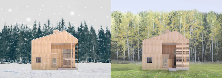 Lead by Elizabeth Fenuta, Passive House research initiative with Humber College for TRCA, BRE Innovation Park at the Kortright Centre, Ontario.