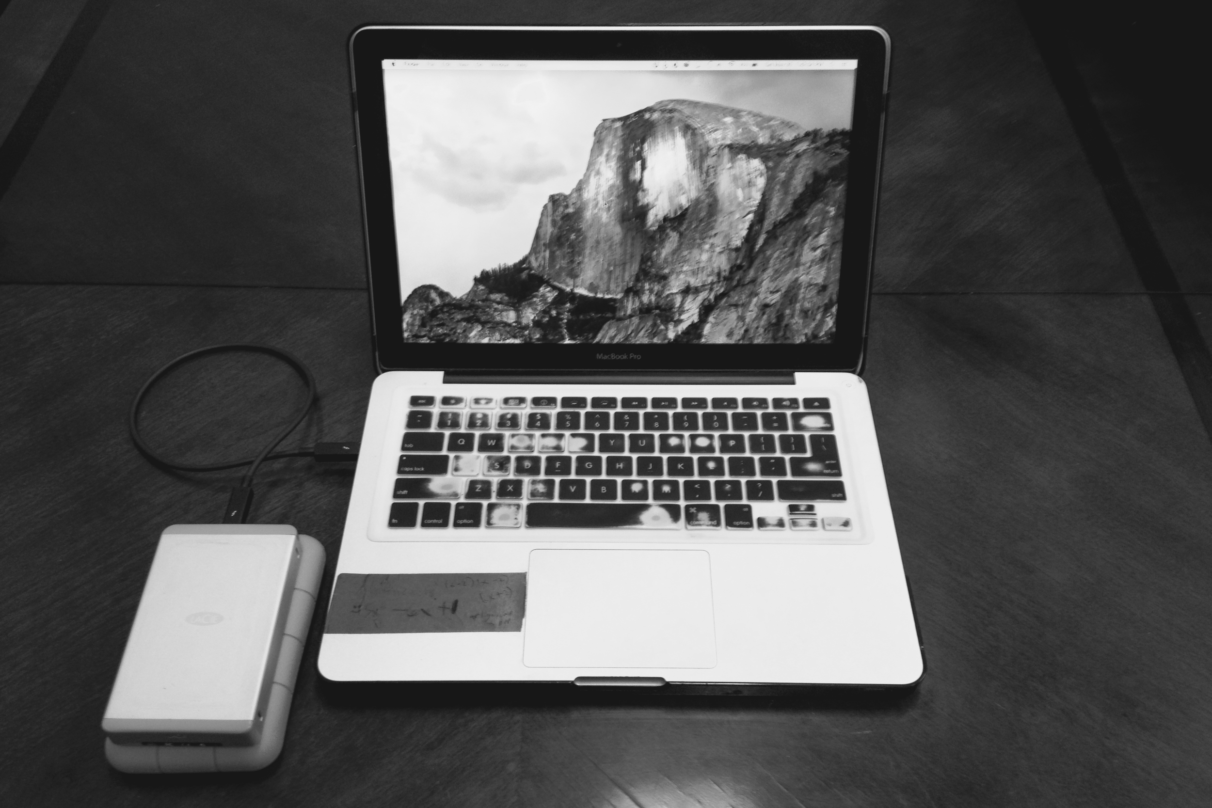 My portable setup to counteract the problem I had.
