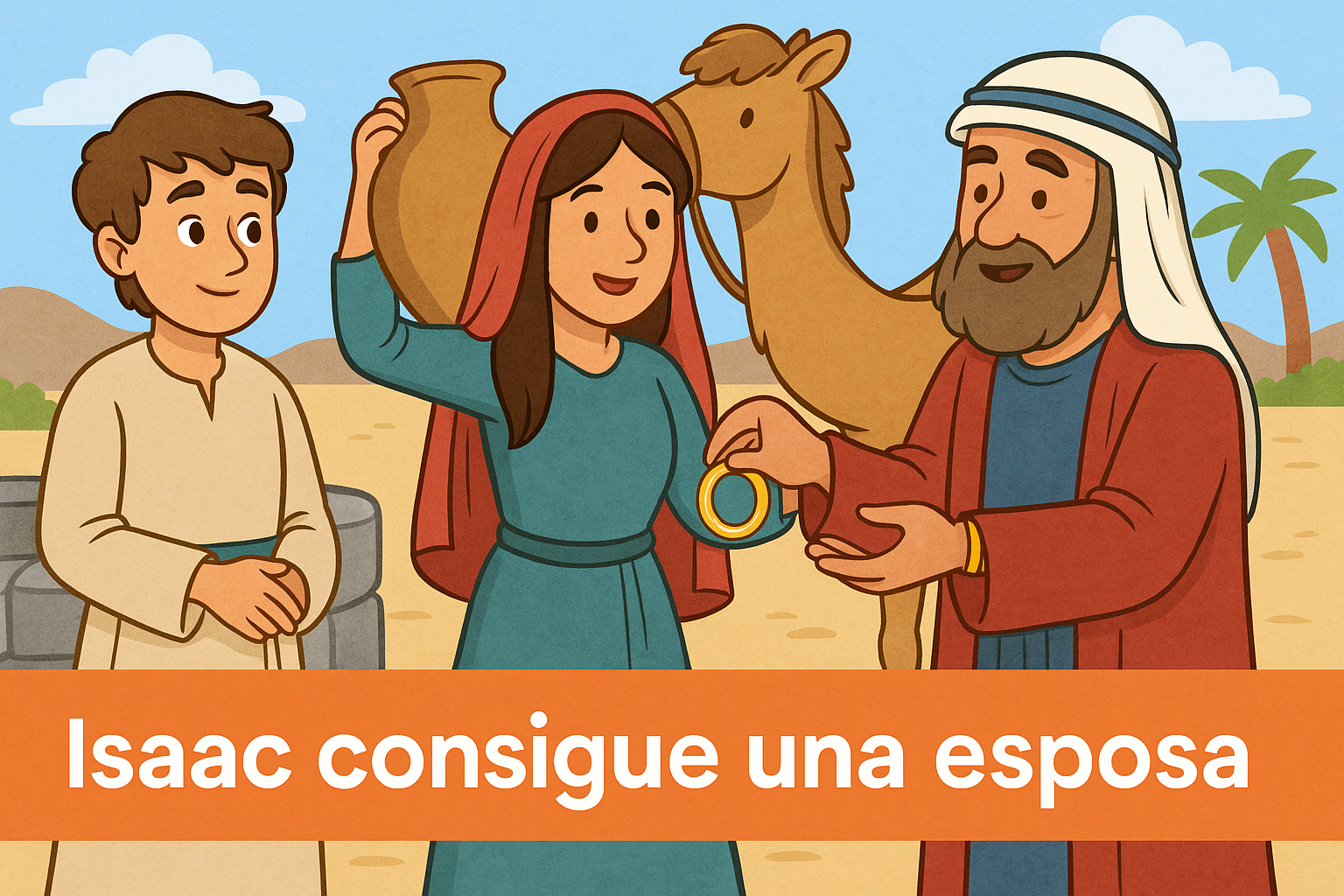 Isaac consigue una esposa