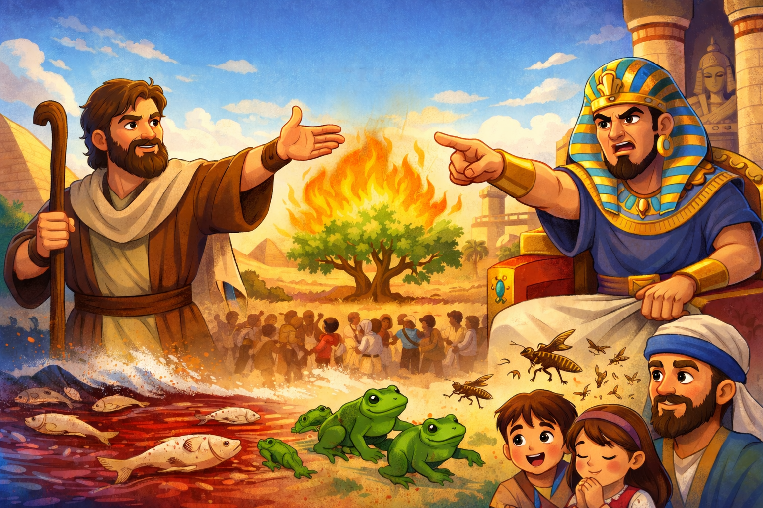 Moises Elegido como Líder