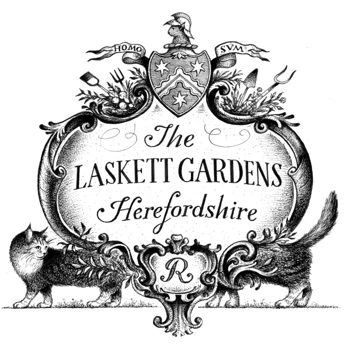 The Laskett crest.