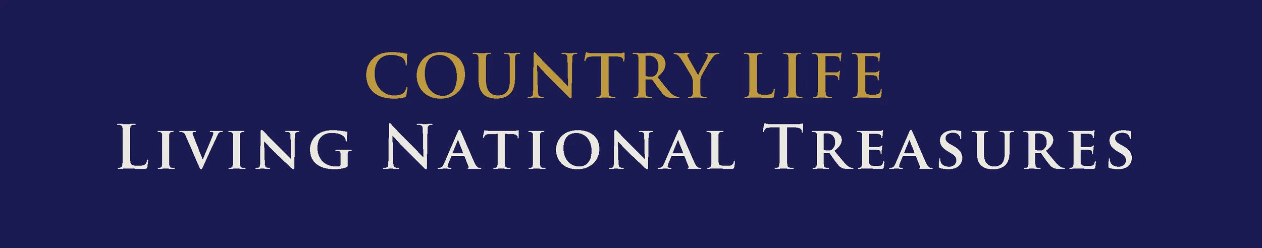 In 1997, the editors of Country Life Magazine awarded Jonathan Myles-Lea the title of 'Living National Treasure' and included him in a book of the same name: Click link to buy on Amazon