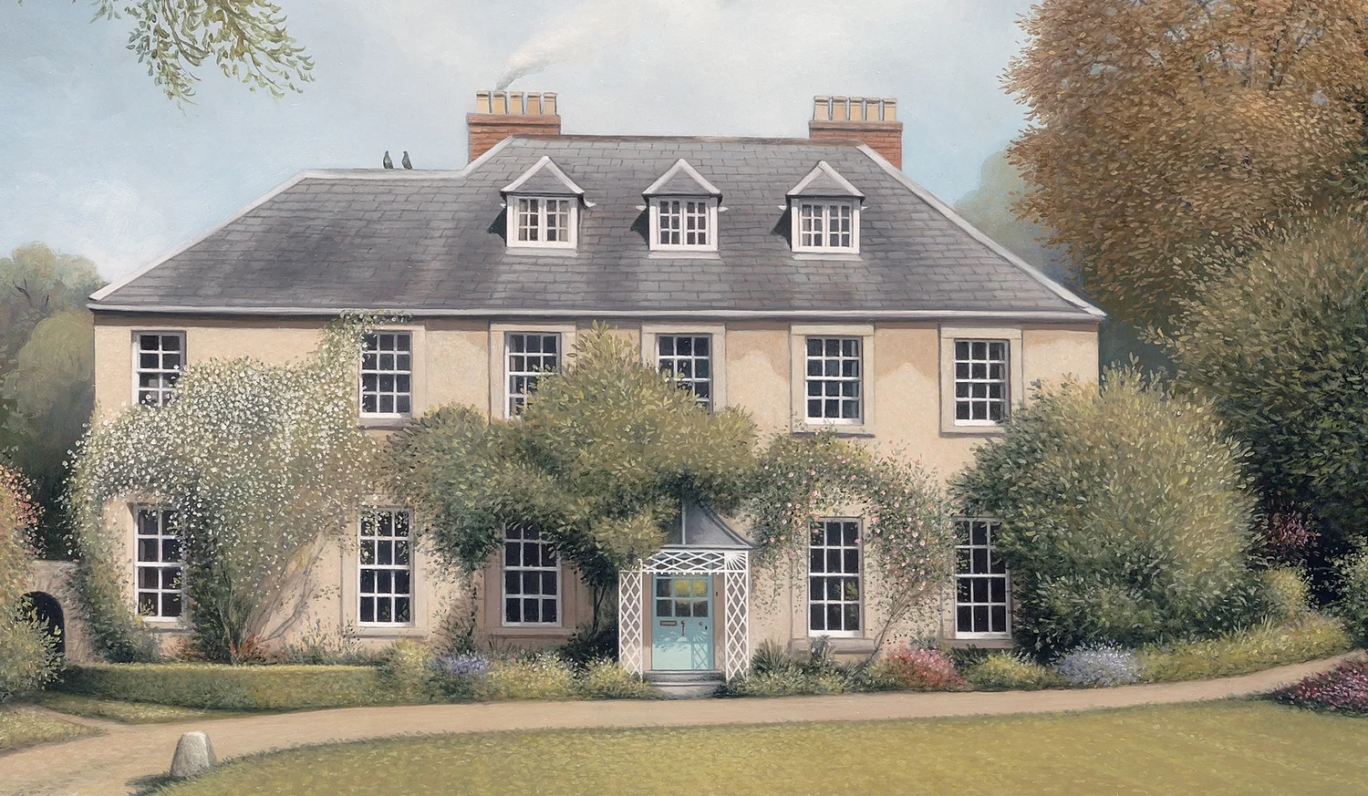 Detail, The Rectory, Litton Cheney