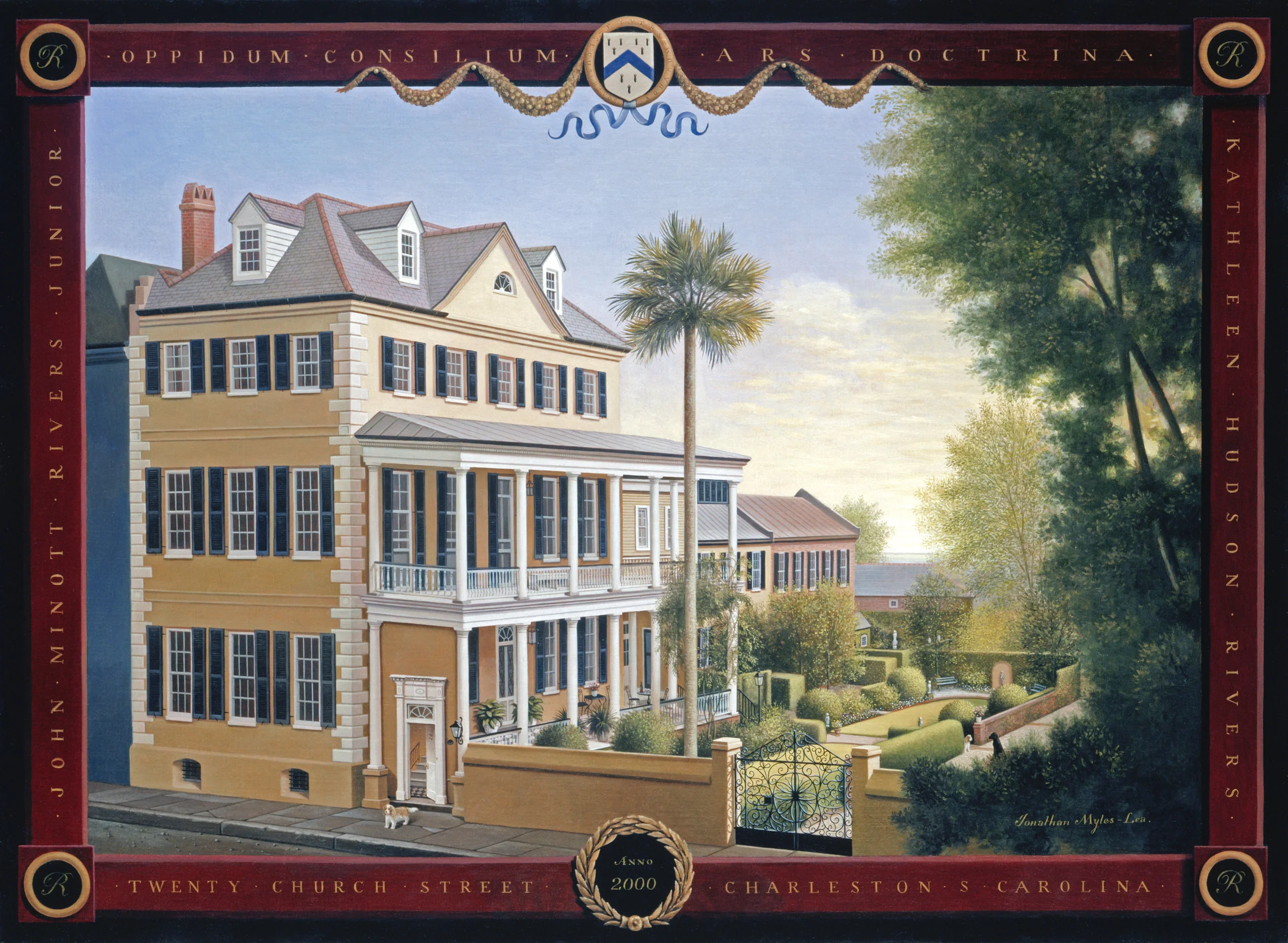 Church Street, Charleson, South Carolina, USA (42" x 30"), 2000