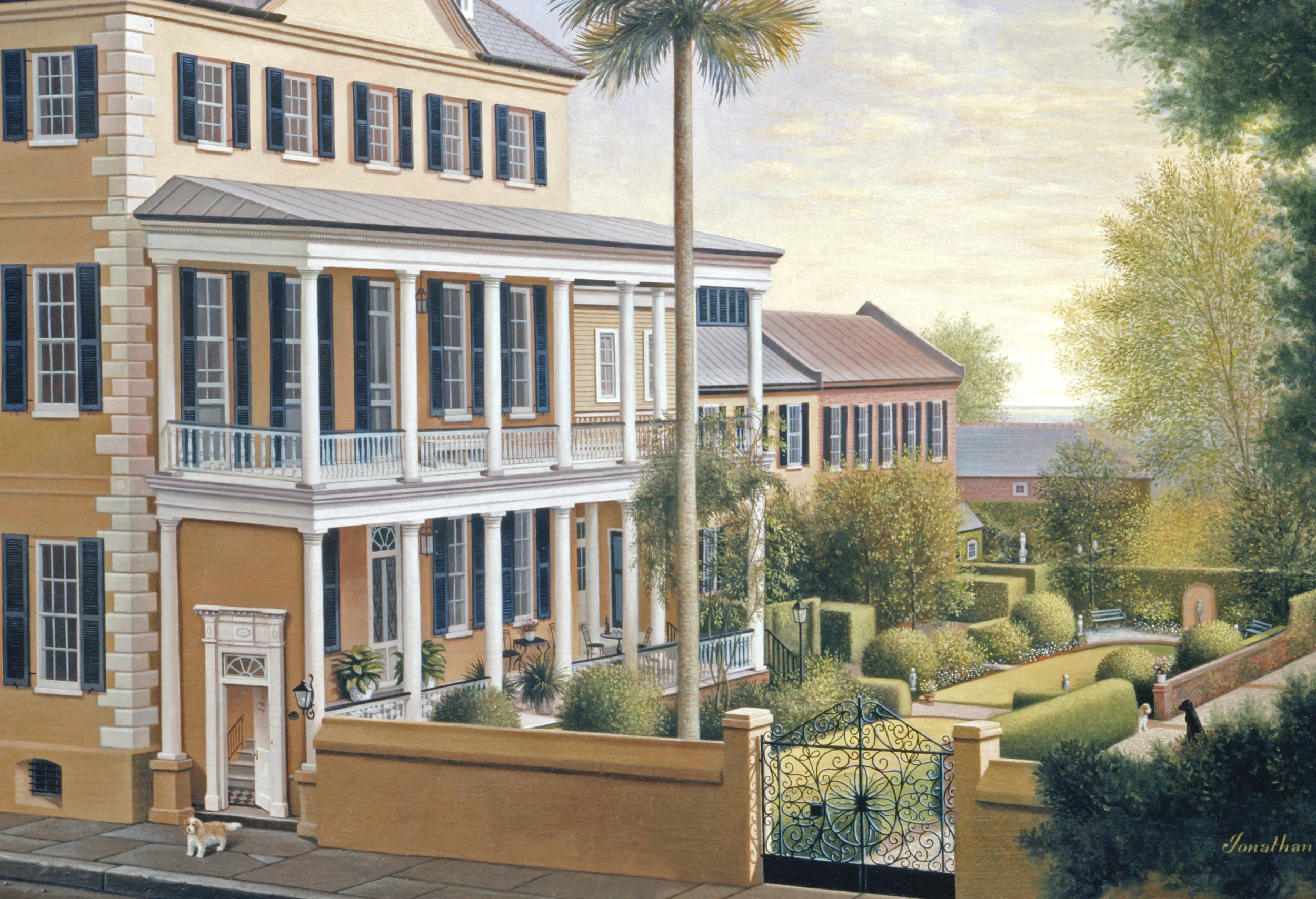 Detail: Church Street, Charleston, South Carolina, 2000.