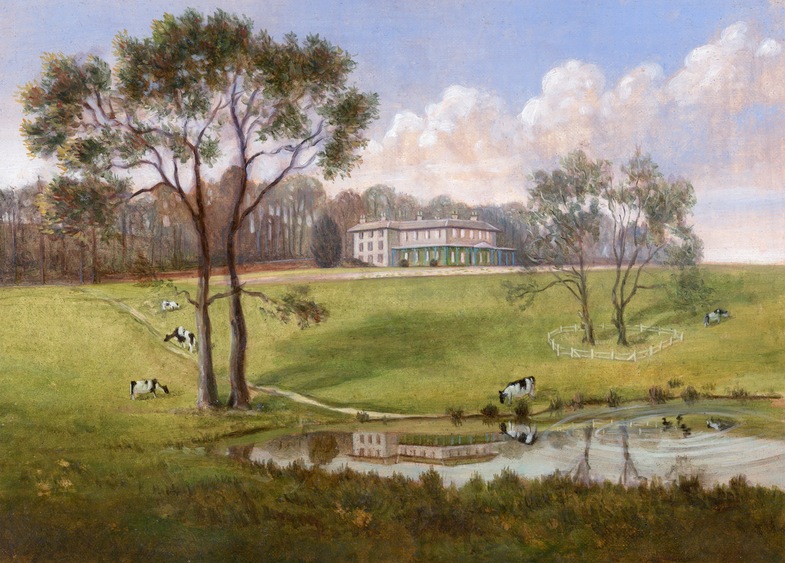 A Regency house in Wales.