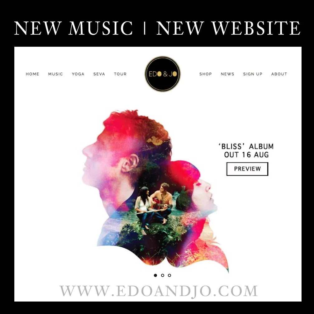 New Music + New Website
