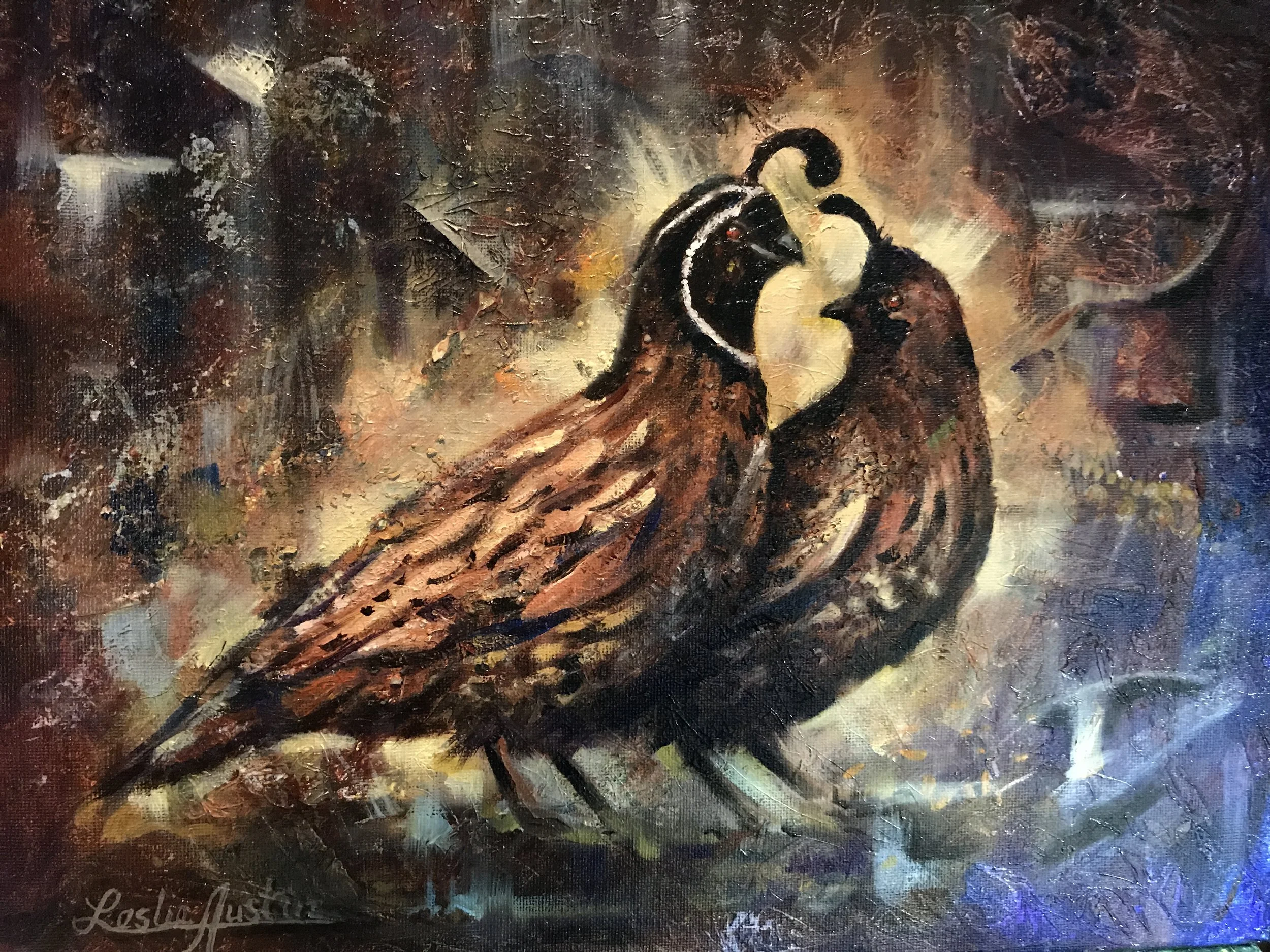 I Heart Quails  Beegle Collection