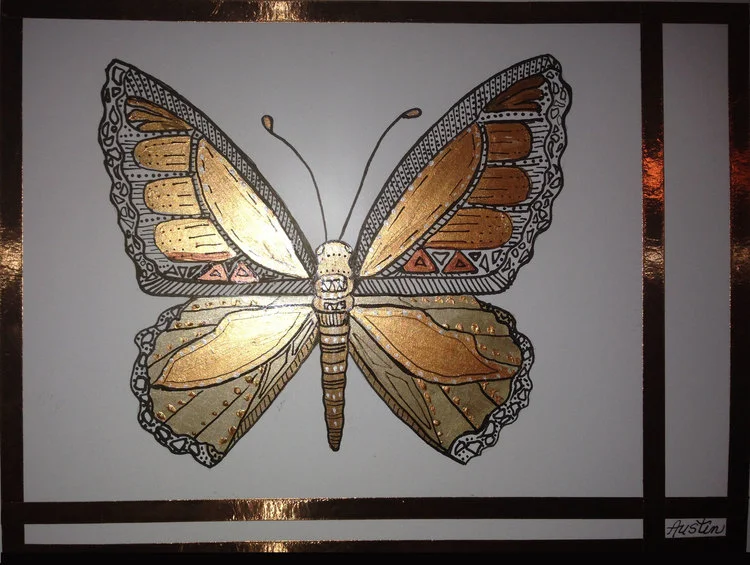 Metallic Butterfly sold at the Desert Botanical Gardens