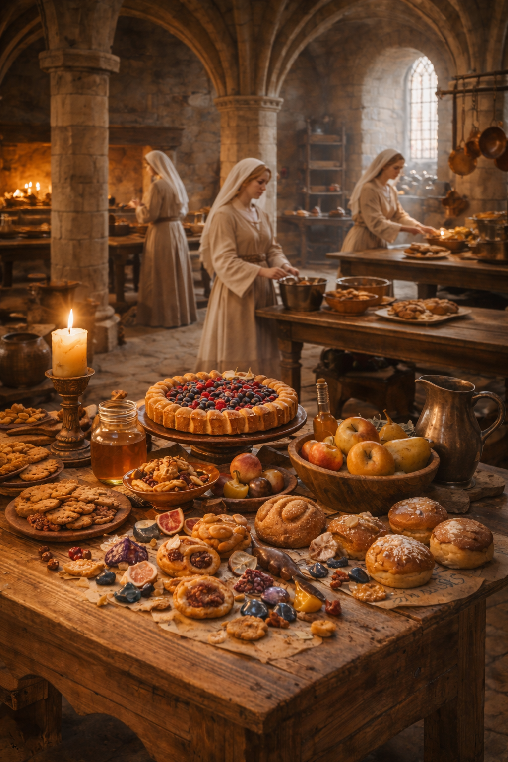 Hildegard's Seasonal Desserts: 20 Medieval Sweet Delights Through the Year