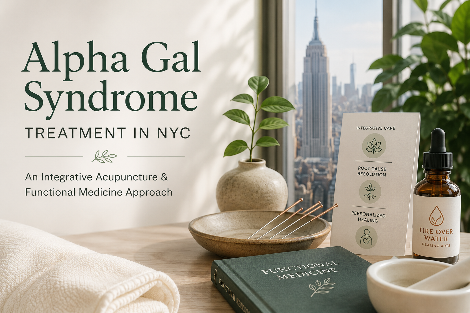 Alpha-Gal Syndrome Treatment in NYC: An Integrative Acupuncture &amp; Functional Medicine Approach