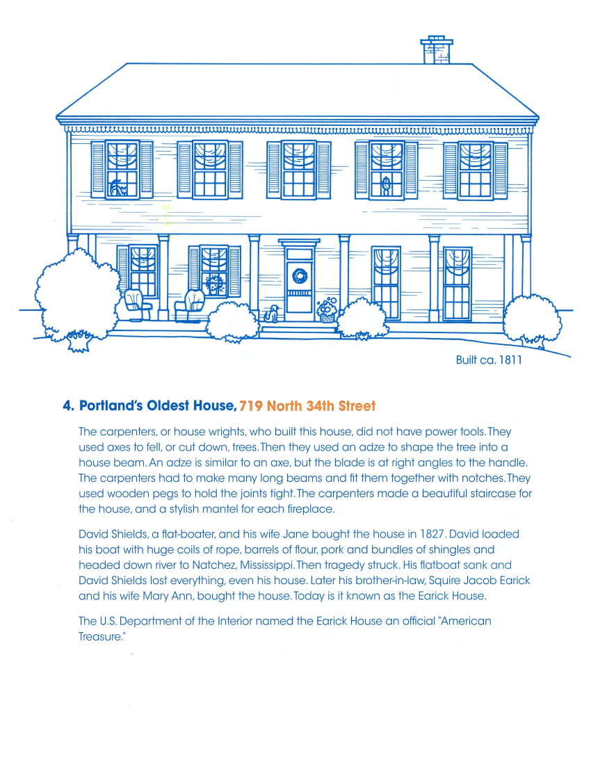 Portland's Oldest House, 719 North 34th Street