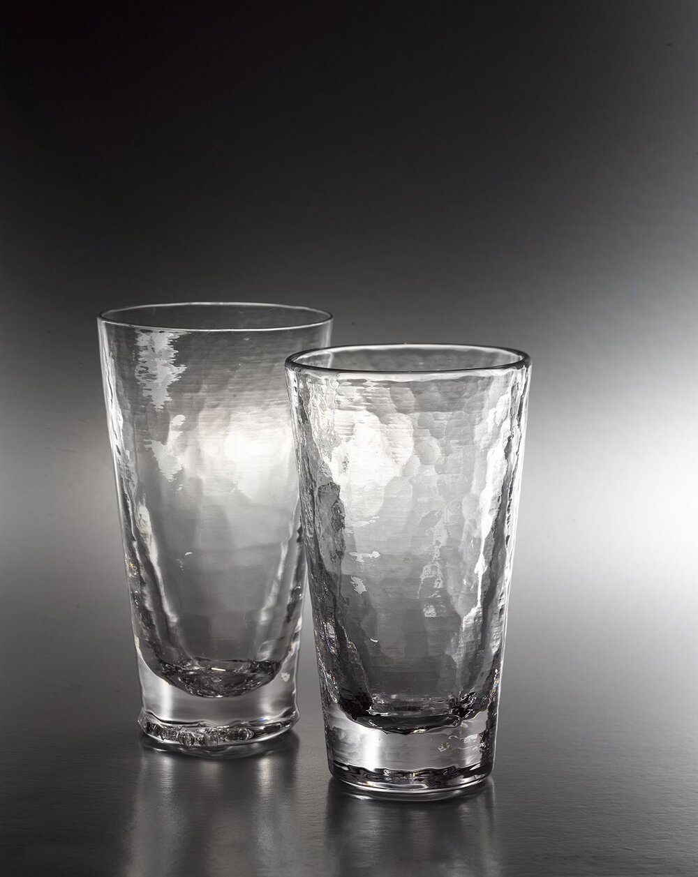 Hand Made Glass Cocktail Pitcher — GlassblowerBen Hand-blown Glasses