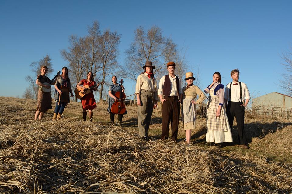 Cast photo for original cast of All Recipes Are Home