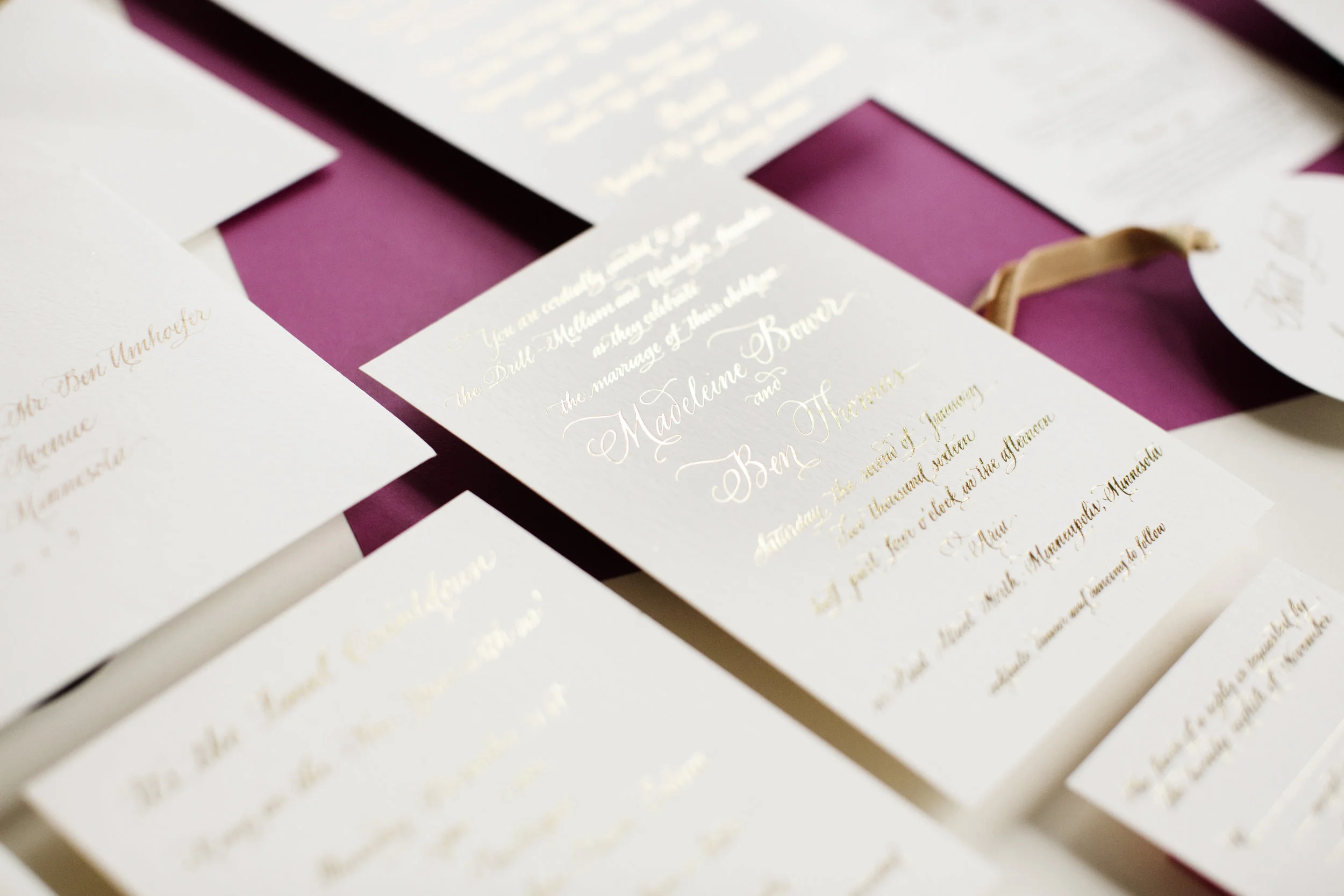 Foil Invitation - Photography by Photogen, Inc. 