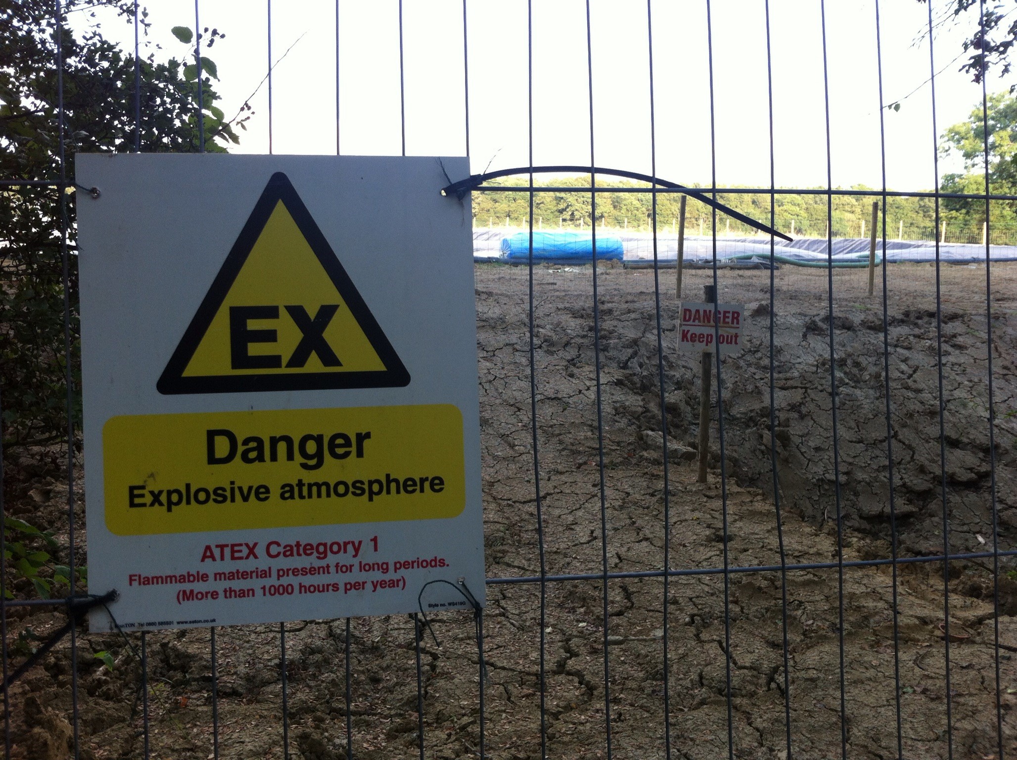 Explosive gases