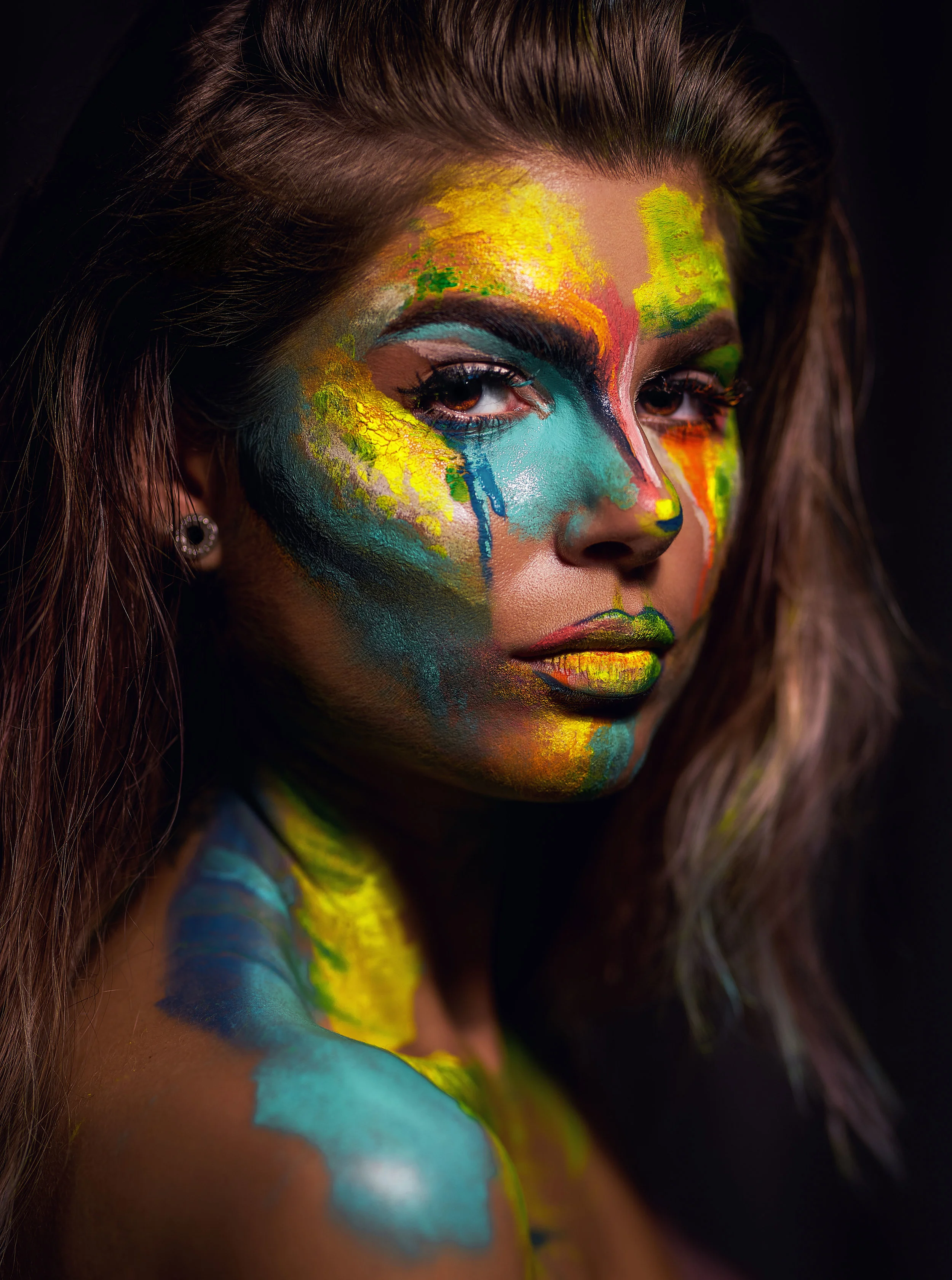 Lauren colour paint portrait.jpg