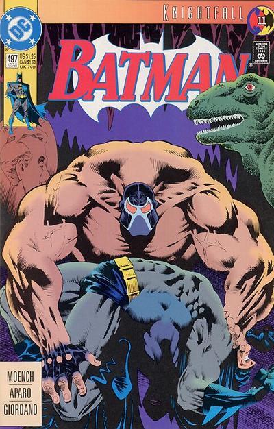 SHOW NOTE - (24:56): Renowned comic book artist Kelley Jones began his involvement with DC Comics' Batman in the 1990s with his striking covers on the issues of the 'Knightfall' series. Kelley would go on to illustrate nearly all of the other covers in the event and finally become the regular penciller for a lengthy run on the 'Batman' comic book in the mid-1990s. 
