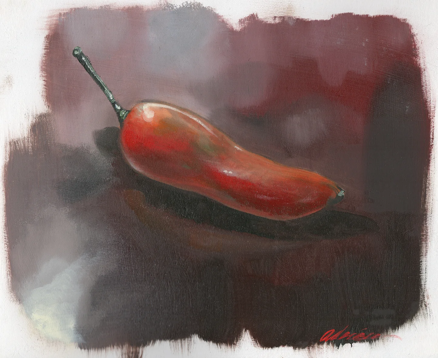 Still Life of Red Jalepeno