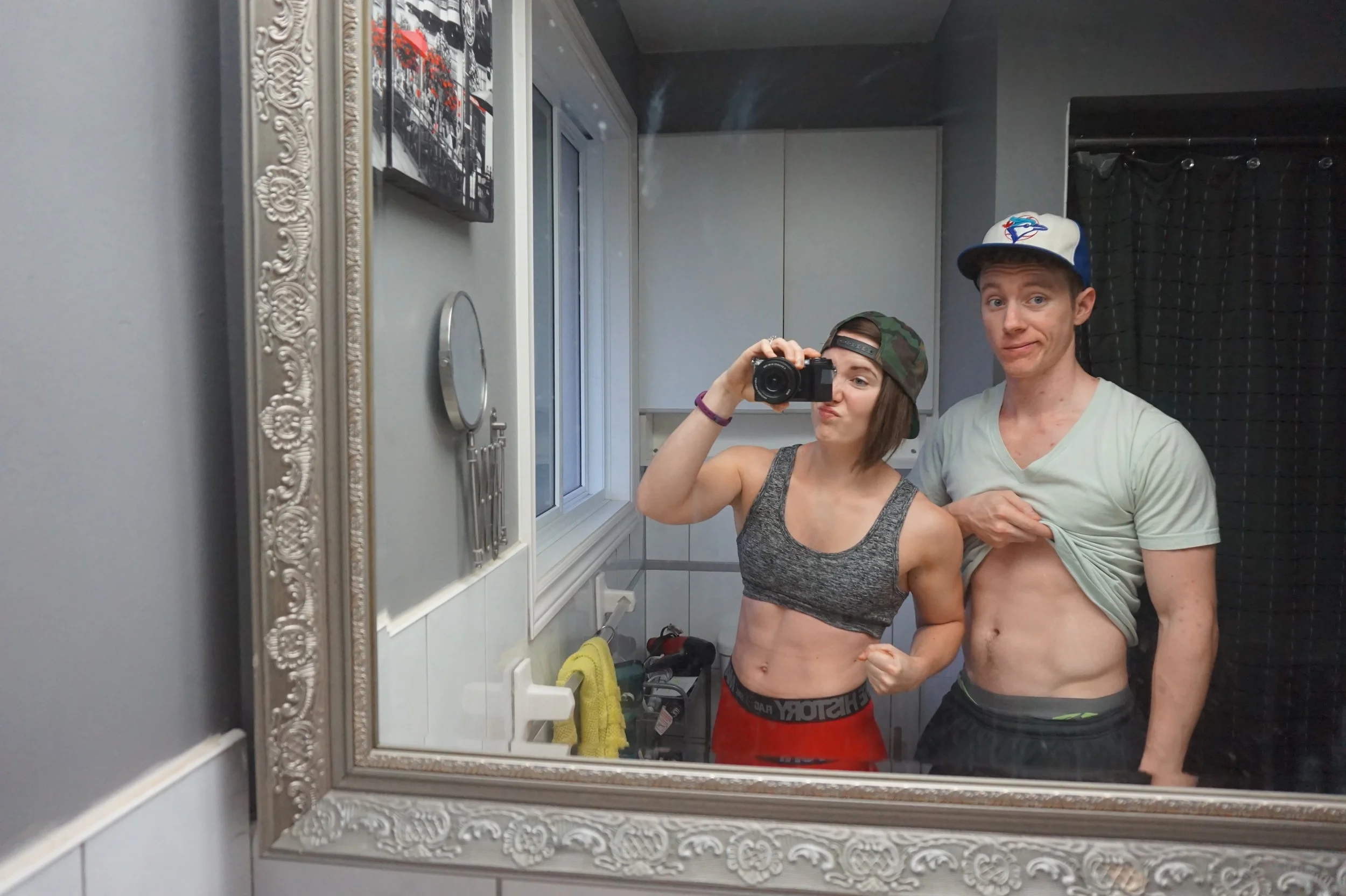 Over the past nine months with limited availability to workout and a less than ideal level of stress and sleep deprivation we have been able to maintain our body composition within a very narrow margin and maintain visible abdominal definition. (And that’s without even having this program formally defined!) Needless to say, the principles that we follow and that we are including in Biofeedback Flexible Dieting, Be Your Own Coach Online and our upcoming 'Simple Sustainable Weight Loss' program have accomplished this goal for us!