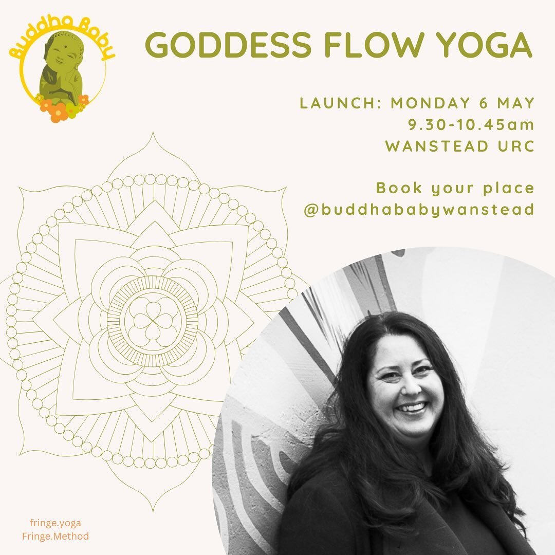 NEW FOR 2024! 🧘YOGA at BUDDHA BABY 🧘 
🙌Special launch class - Monday 6 May 🙌 

Just 1 week to go! 💫  Launching with a special class to introduce the fringe.method and Goddess Flow Yoga! 

This session will introduce you to all the elements: Eart