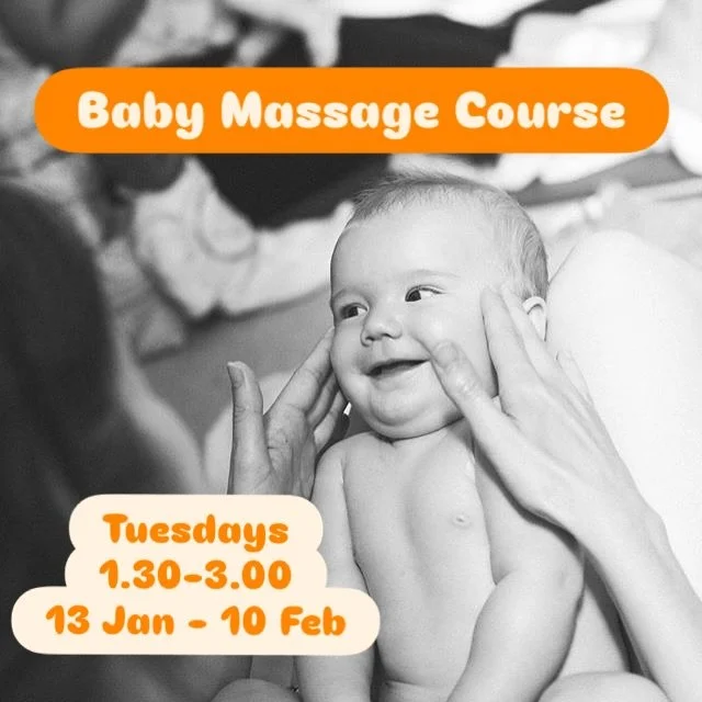 BABY MASSAGE &amp; BABY YOGA ☺️ JANUARY 2026 ✨PLACES AVAILABLE✨

New courses start next week - book your place today ✨New Year Offer ✨

BABY MASSAGE 
Tuesdays, 1.30-3.00pm
13 January - 10 February
&pound;145
Learn all the strokes and techniques from 