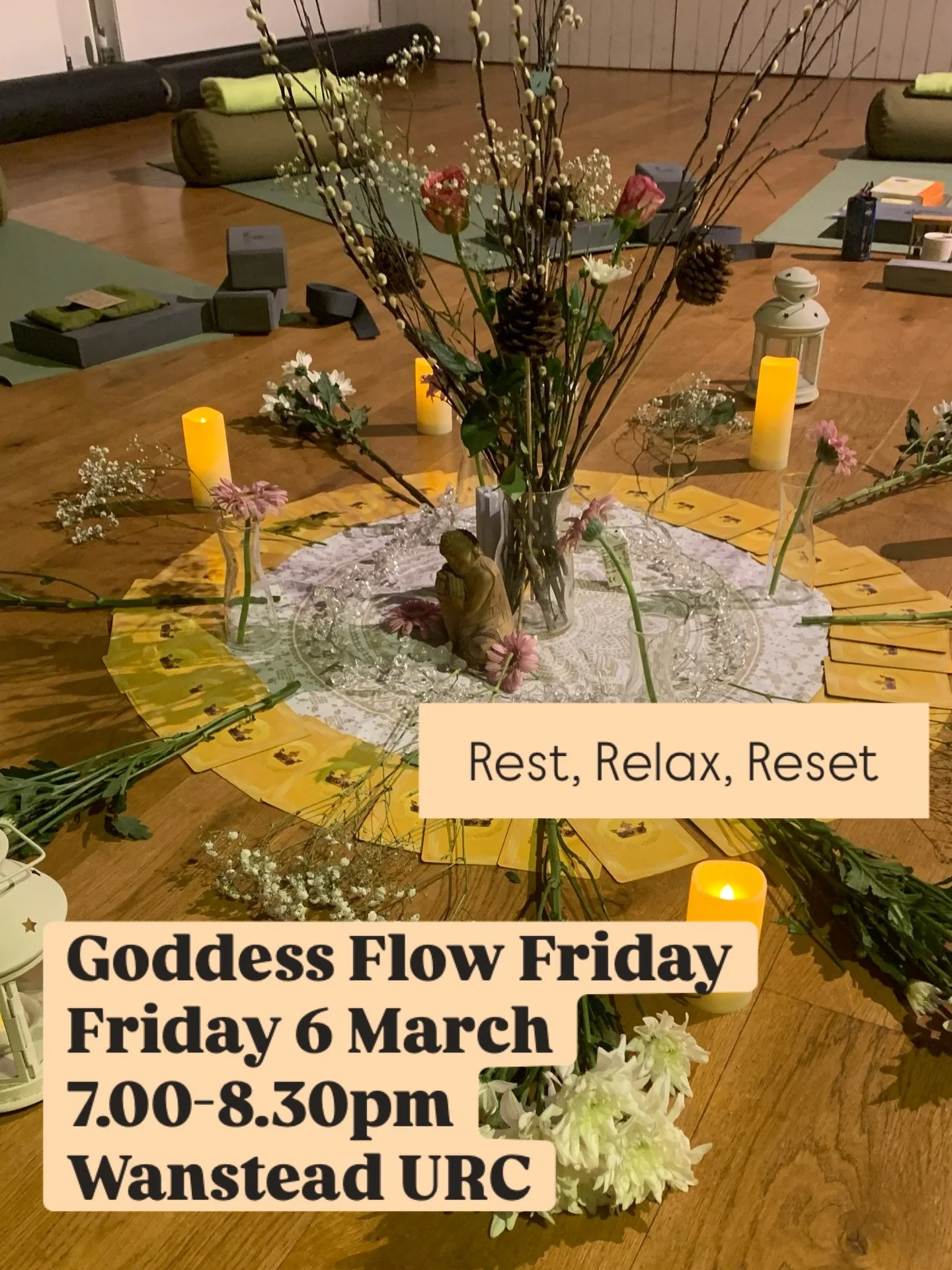 GODDESS FLOW FRIDAY 🧘&zwj;♀️ Friday 6 March ❄️ END-OF-WINTER ❄️ Rest, relax. reset 😌 

❄️ Let&rsquo;s seal off this season together! Are you ready? I mean  I love the hibernation but I&rsquo;m so ready! 

🔸Come back to yourself
🔸Connect with the 