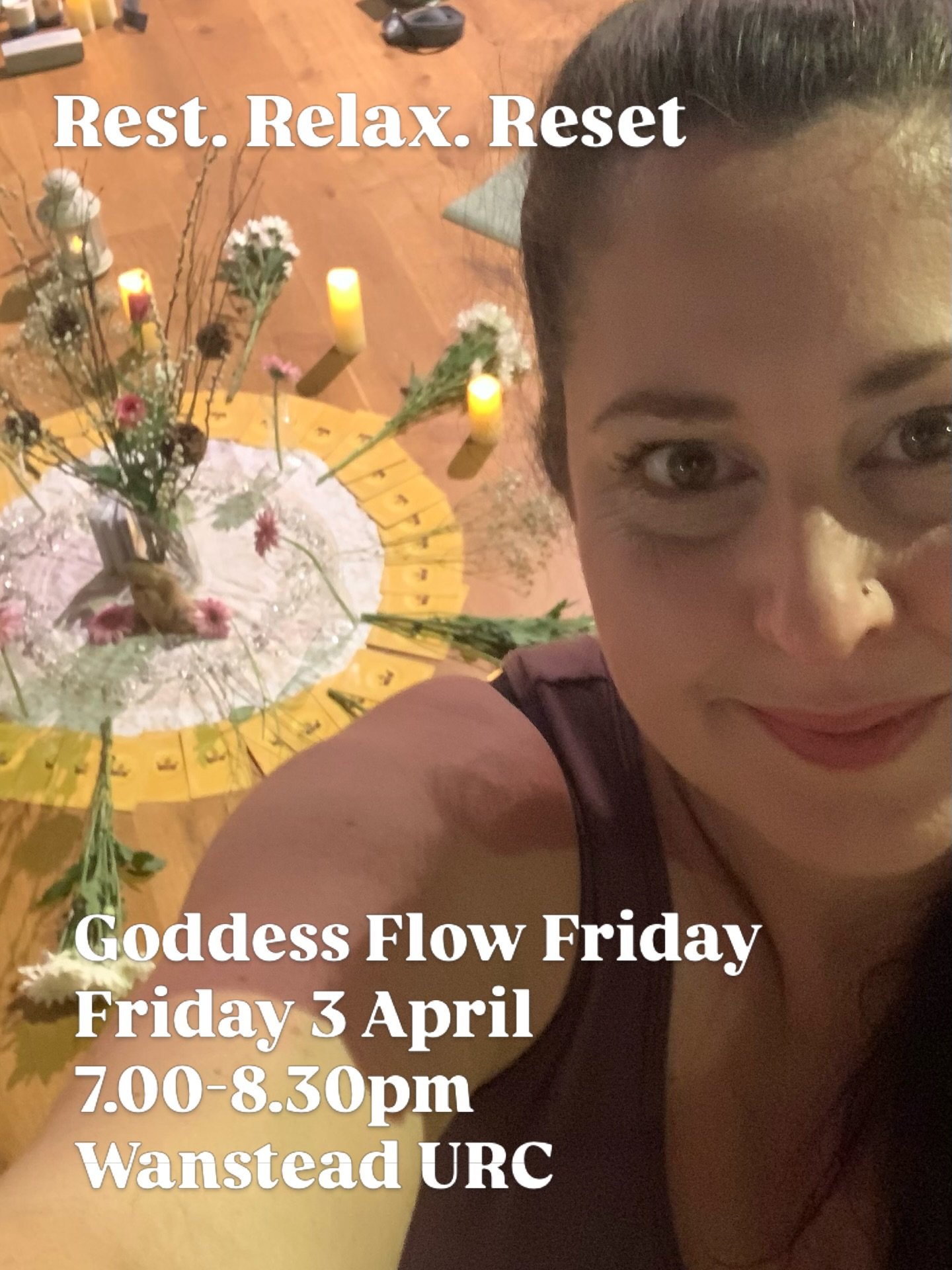 GODDESS FLOW FRIDAY 🌷START-OF-SPRING 🌷
Rest. Relax. Reset 😌

If you are here for Easter weekend this will be the best start to your weekend! 🐣 

Focusing on the uplifting energies of this new season, this is time to reflect on the start of the as