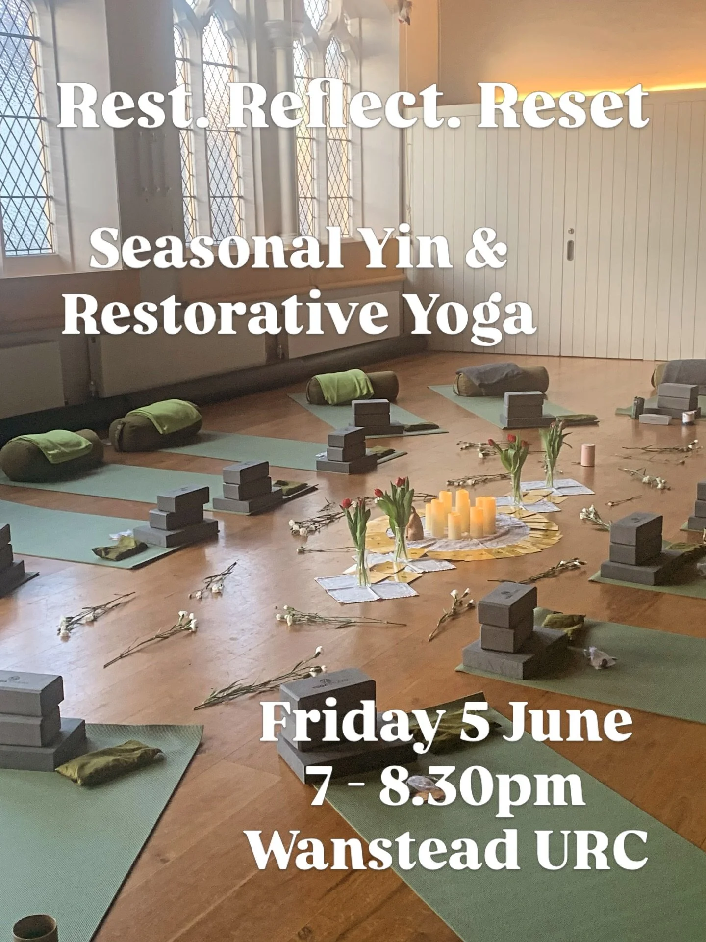 GODDESS FLOW FRIDAY 🌷END-OF-SPRING 🌷 Rest. Reflect. Reset 😌

Spring themes will inspire your practice and help you to reconnect with yourself. This session will allow you truly ground in to the energies of this incredible season of growth and chan