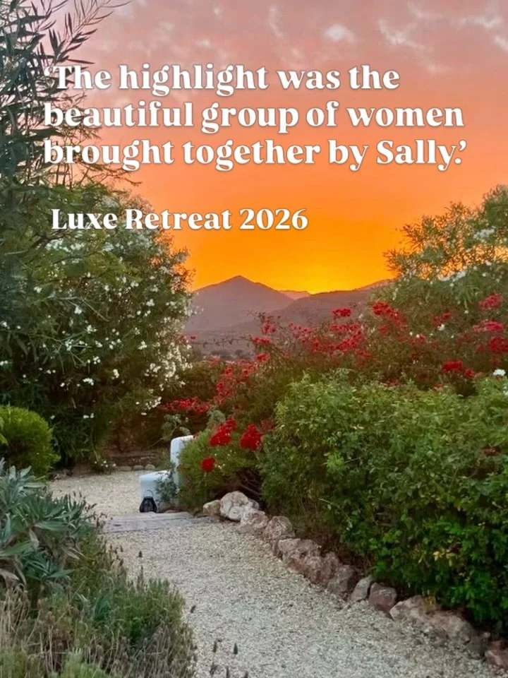 THE LUXE RETREAT 🇪🇸 Lovely review 💬 

Literally, the retreat of dreams&hellip; but the highlight was the beautiful group of women brought together by Sally. Sally&rsquo;s nurturing and open Buddha Baby style set the tone for the retreat; whatever 