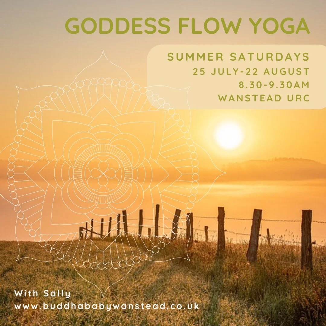 GODDESS FLOW YOGA 🧘&zwj;♀️SUMMER SATURDAYS ☀️ August 2026

Your opportunity to immerse yourself in the wonderful stories of the goddesses, move your body, relax your mind and feel deeply into your soul! 

Dynamic Vinyasa Flow balanced with therapeut